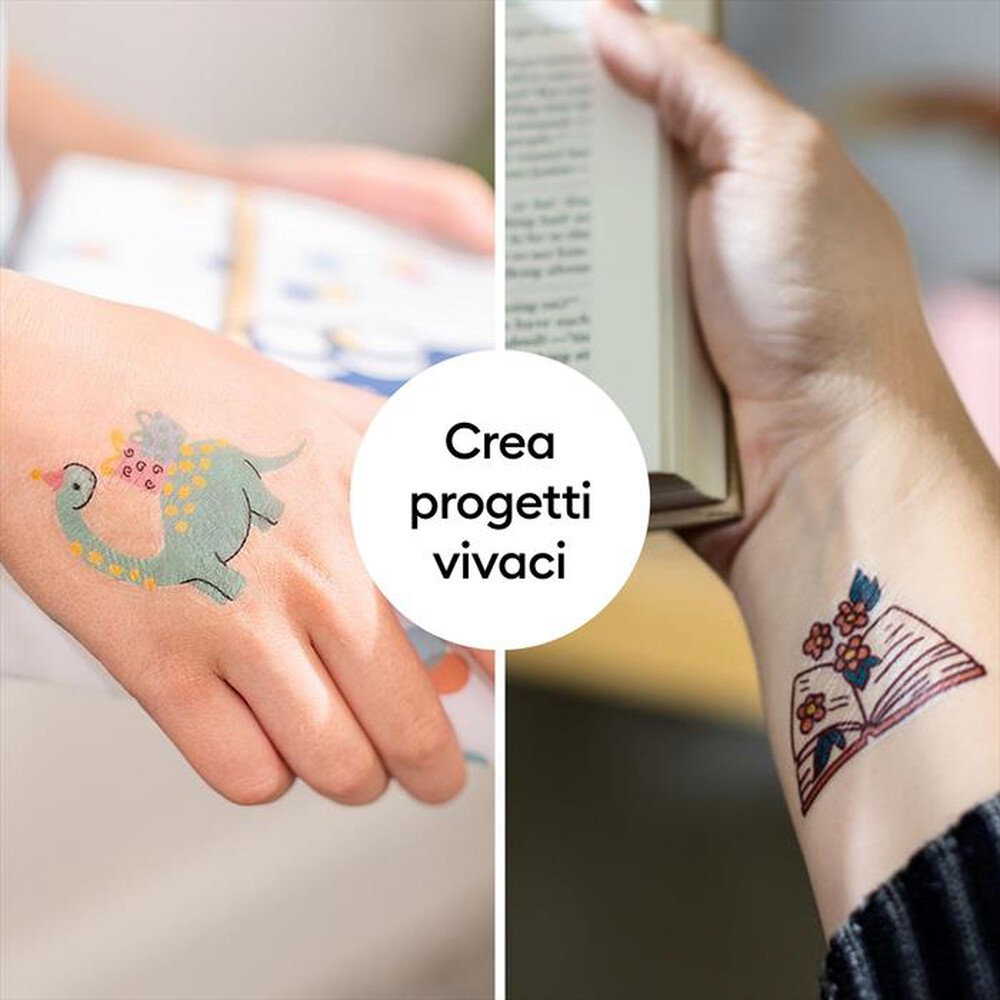 Immagine del prodotto CRICUT - Fogli per tatuaggi temporanei stampabili - A4-Bianco