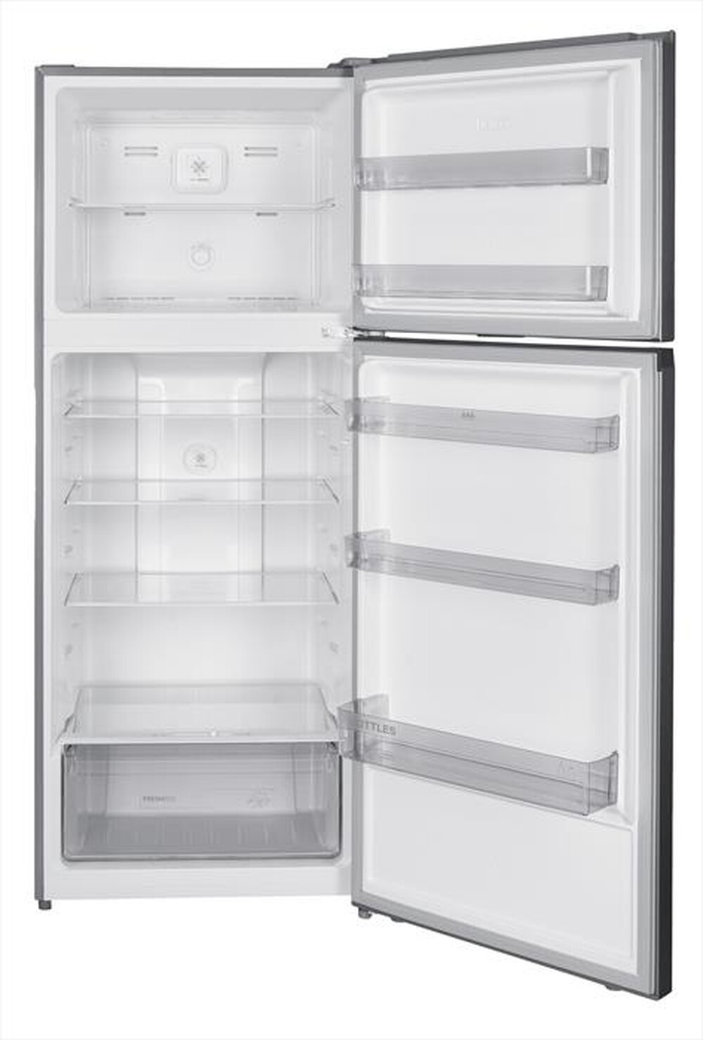 "AAAMAZE - Frigorifero 2 porte AHDD541NEX1 Classe E 415 lt-Inox"