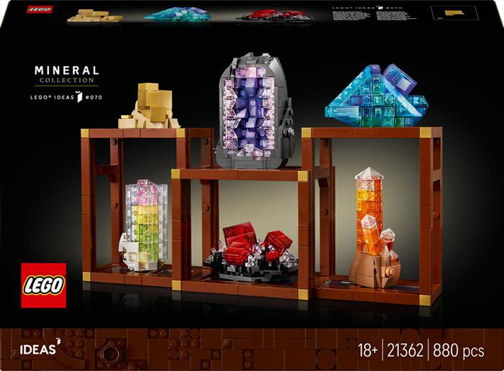 Immagine del prodotto LEGO - IDEAS Collezione di minerali 21362