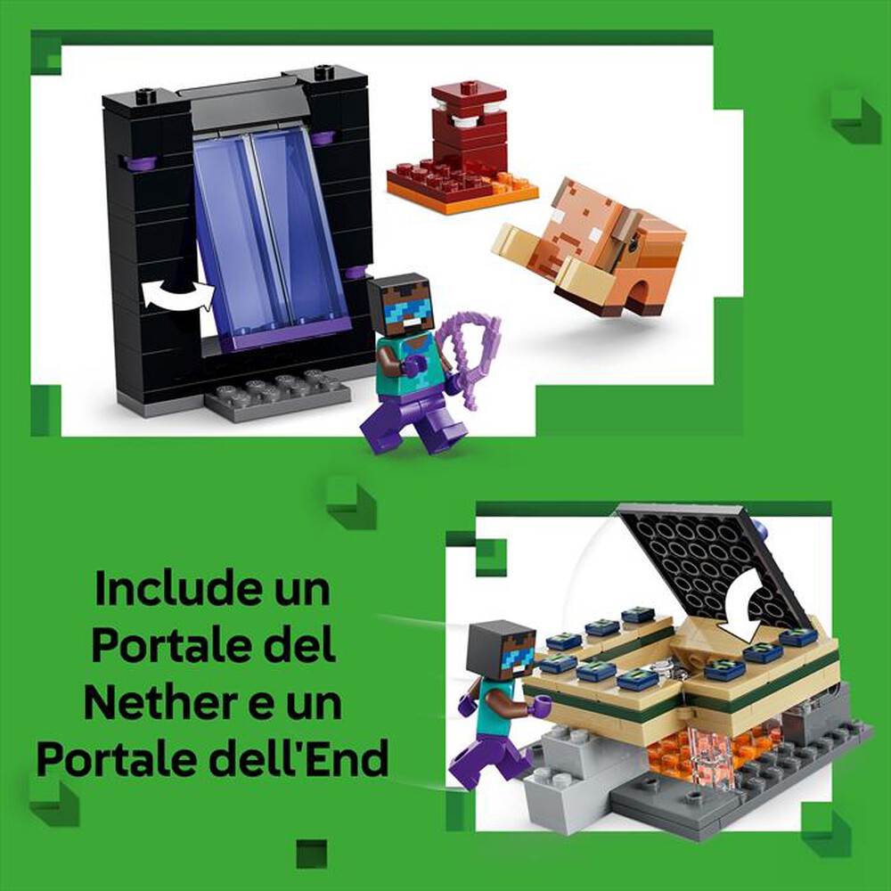 Immagine del prodotto LEGO - MINECRAFT Viaggio nel Portale del Nether - 21584