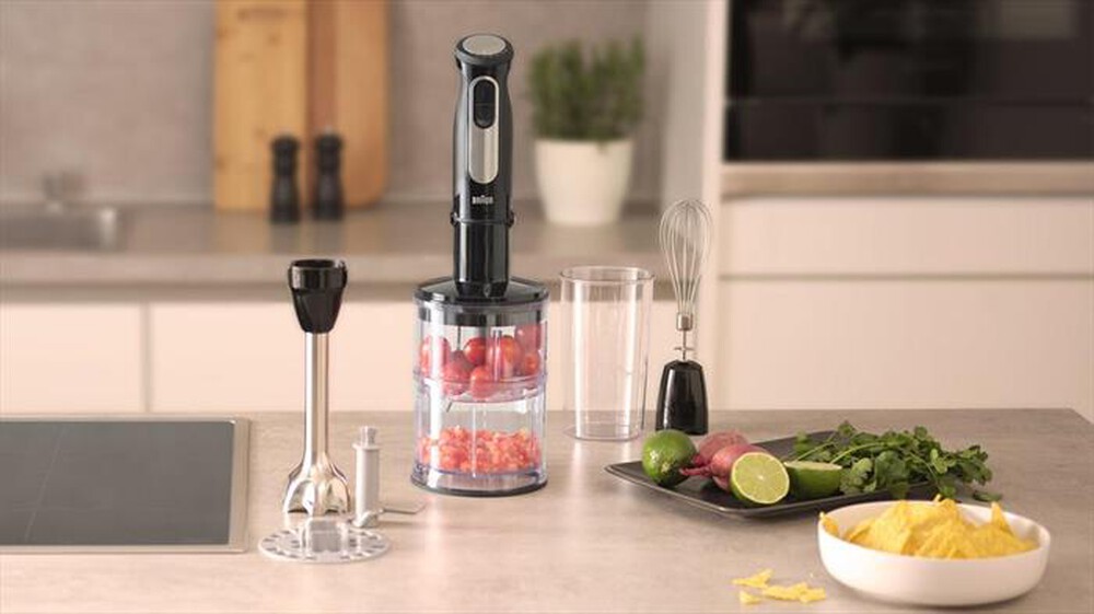 "BRAUN - Frullatore ad immersione MQ55.254M-nero"