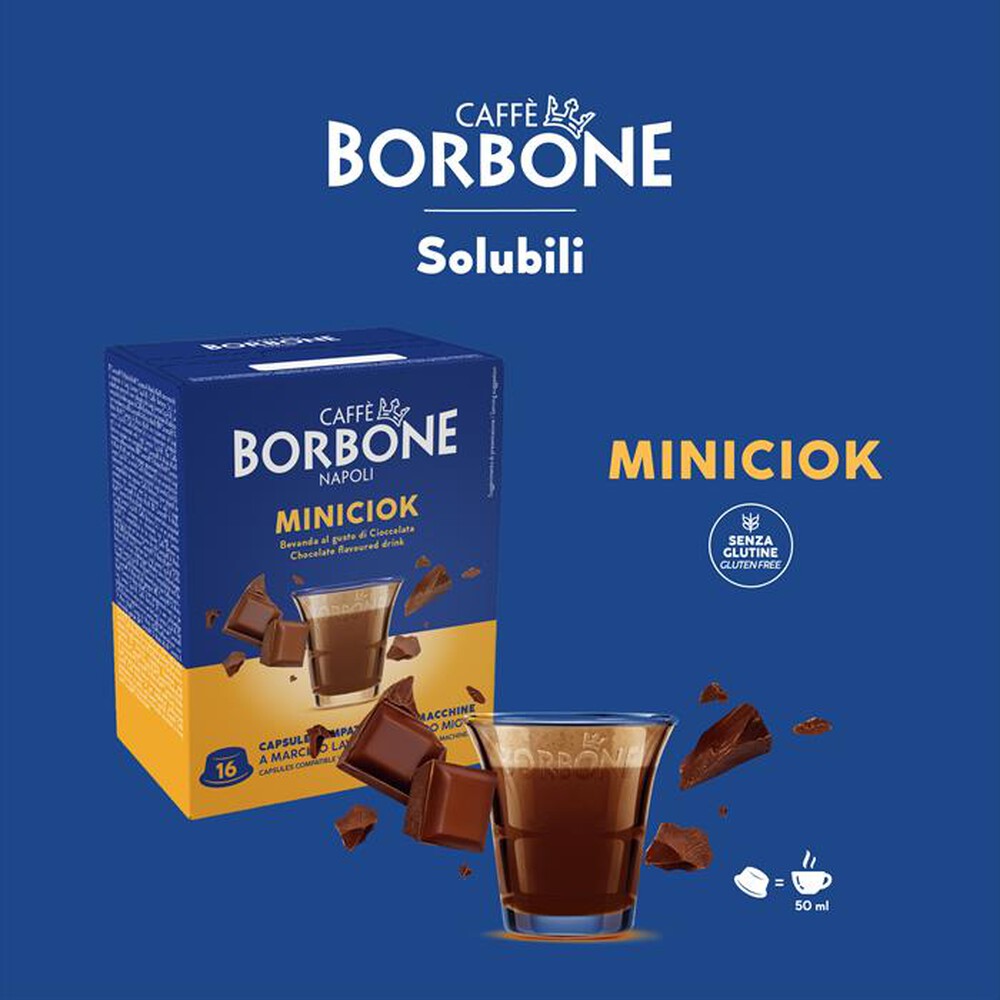 Immagine del prodotto CAFFE BORBONE - Preparato solubile MINICIOCK 16 CAPS