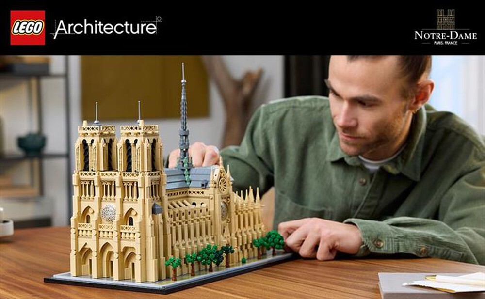 "LEGO - ARCHITECTURE Notre-Dame de Paris - 21061"