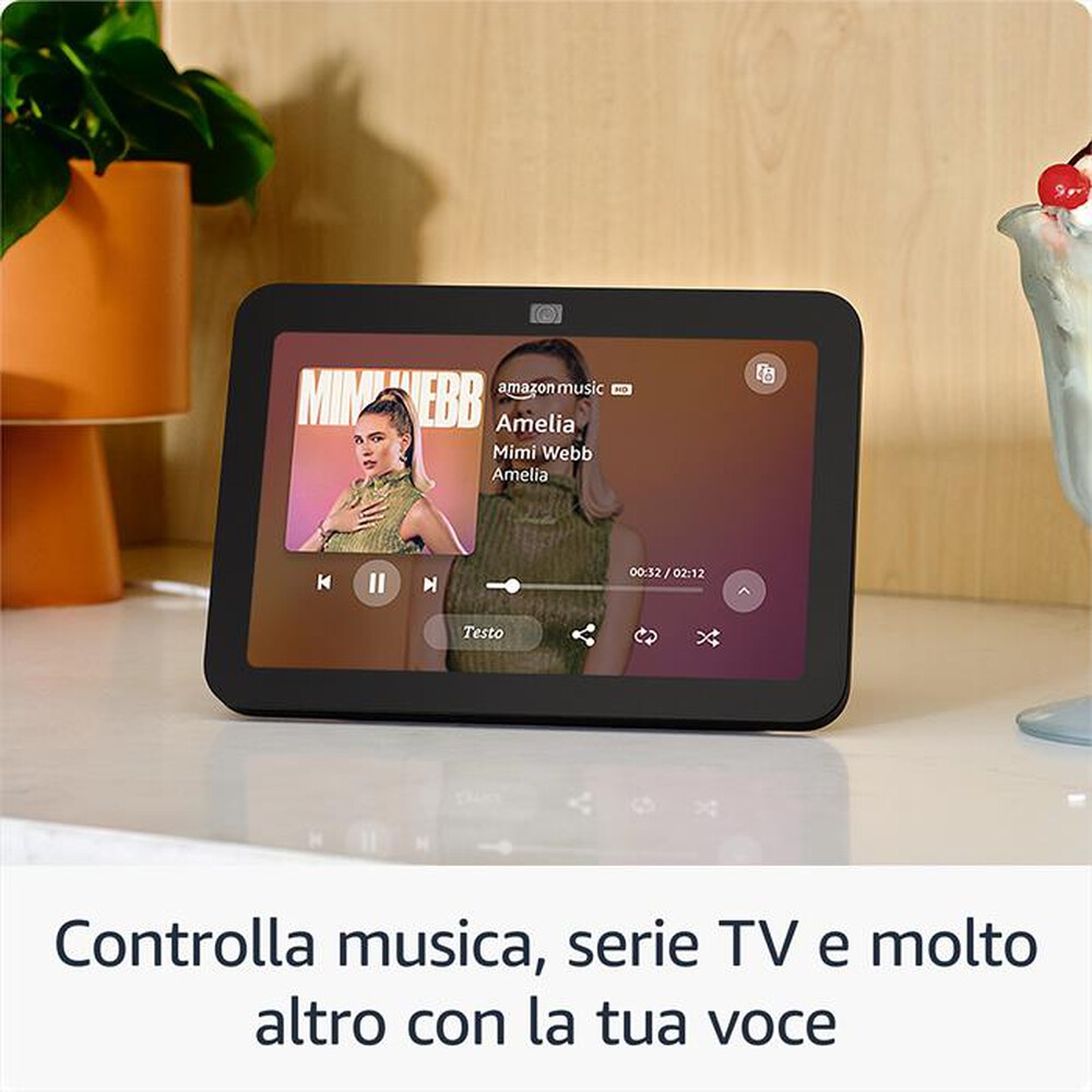 "AMAZON - ECHO SHOW 8 (3ª GEN - 2023)-Antracite"