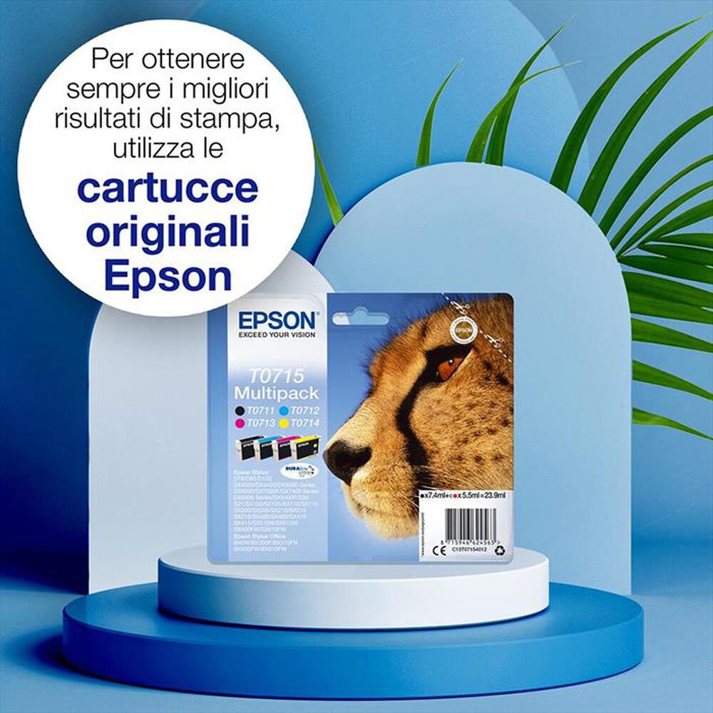 Immagine del prodotto EPSON - Cartuccia inchiostro magenta C13T07134021-Magenta