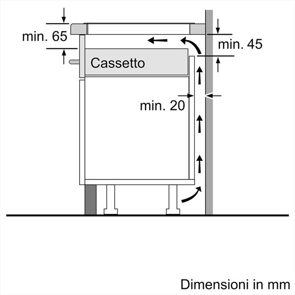 Immagine del prodotto BOSCH - Piano cottura a induzione PUE612BB1E 60cm-Bianco
