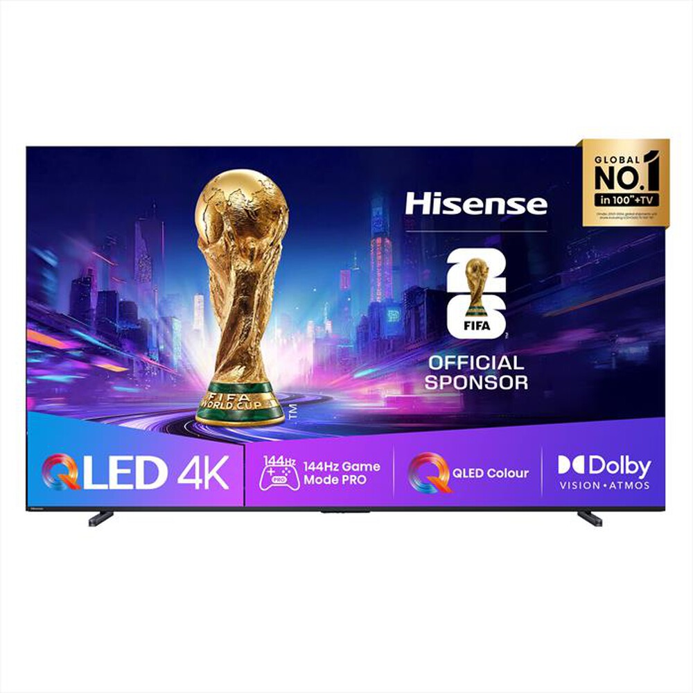 Immagine del prodotto HISENSE - Smart TV QLED UHD 4K 100" 100E7Q PRO-NERO