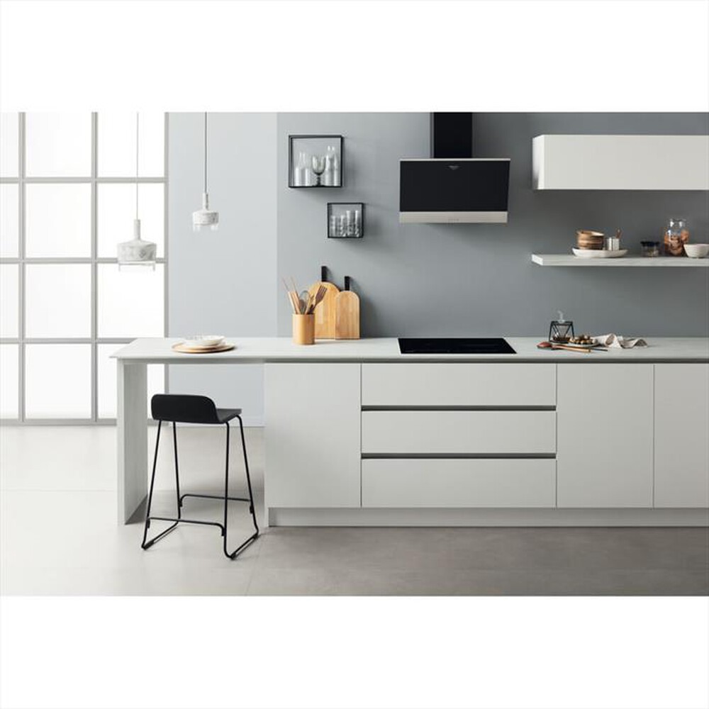 "HOTPOINT ARISTON - Piano induzione HB3160C NE 59 cm-Nero"