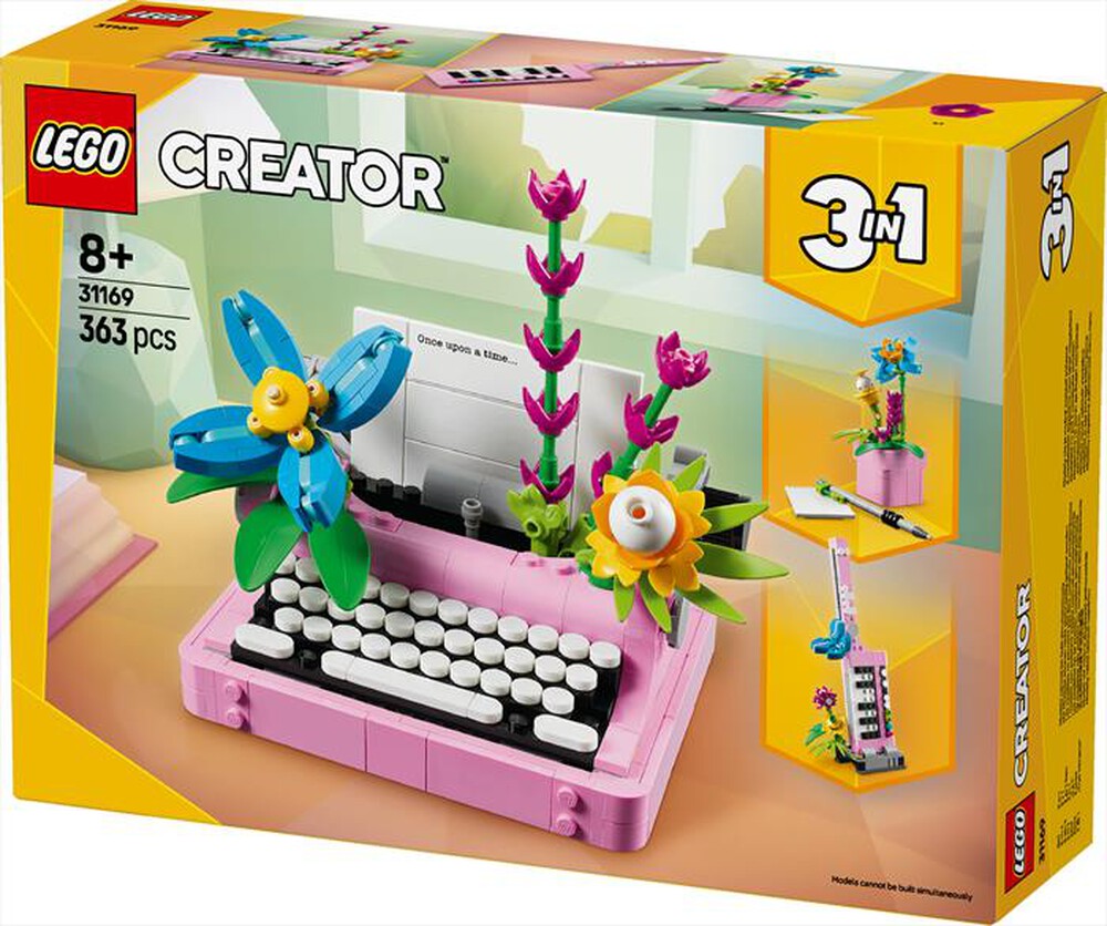 Immagine del prodotto LEGO - CREATOR Macchina da scrivere con fiori 31169