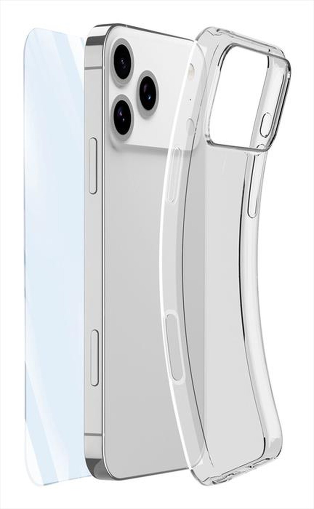 Immagine del prodotto CELLULARLINE - PROTECTION KIT per iPhone 18 Pro Max-Trasparente