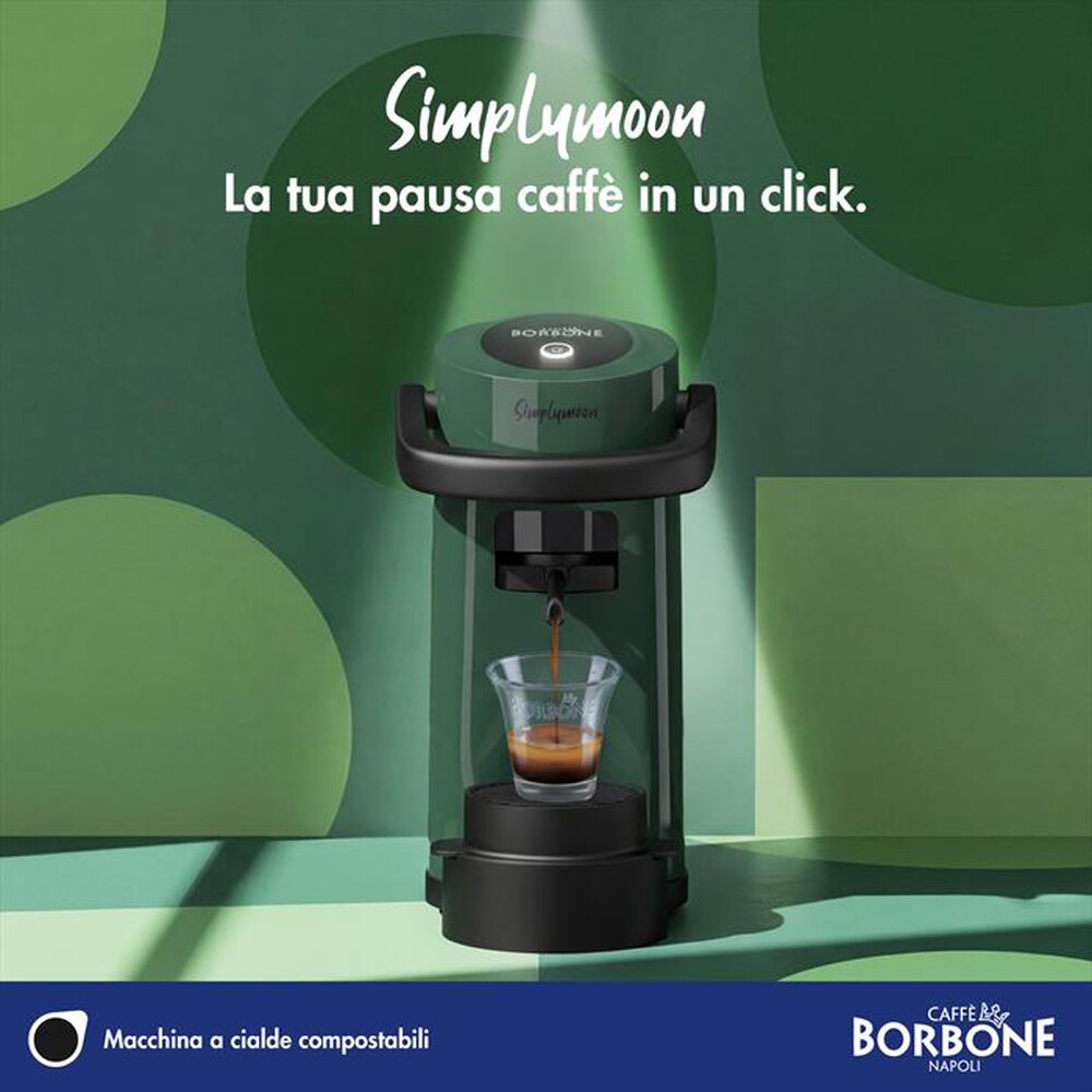 Immagine del prodotto CAFFE BORBONE - Macchina da caff&eacute; SIMPLYMOON-Verde