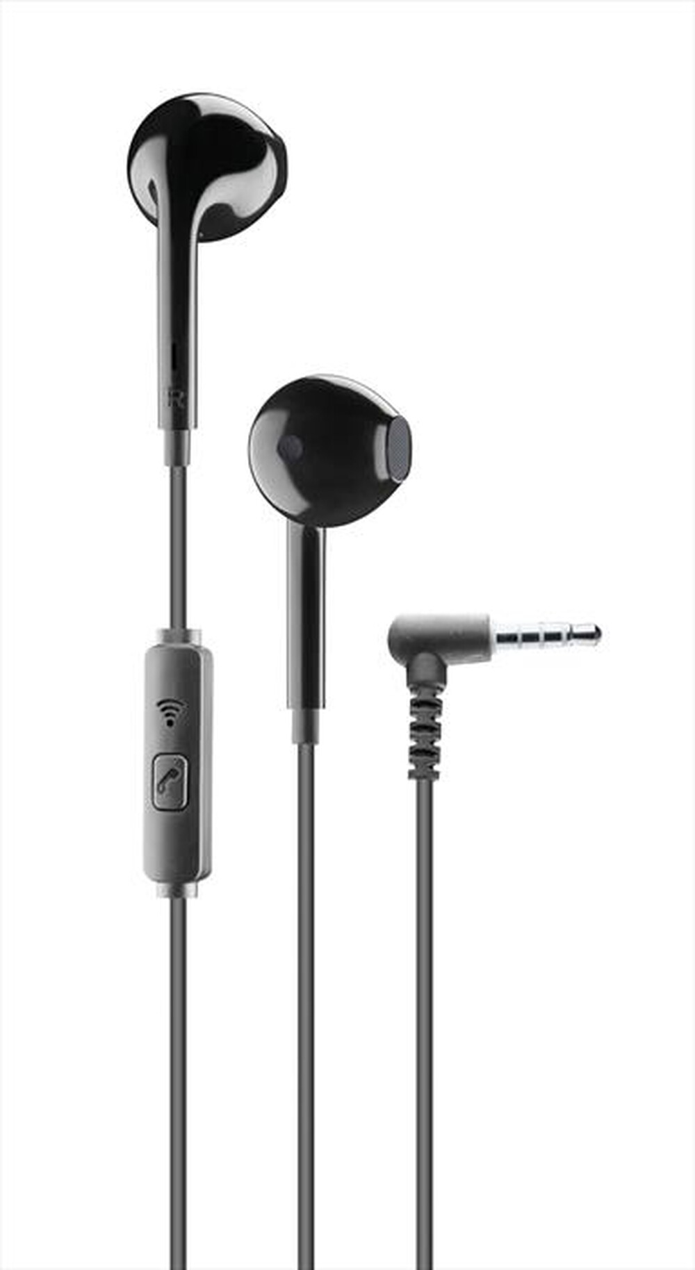 "CELLULARLINE - Auricolare con filo AUCAPSULE2K-Nero"