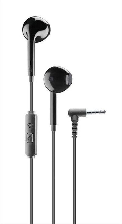 CELLULARLINE - Auricolare con filo AUCAPSULE2K-Nero