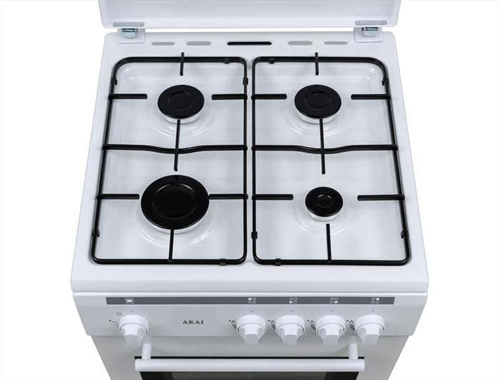 Immagine del prodotto AKAI - Cucina a gas CUCINA COOK5050NV Classe A-Bianco