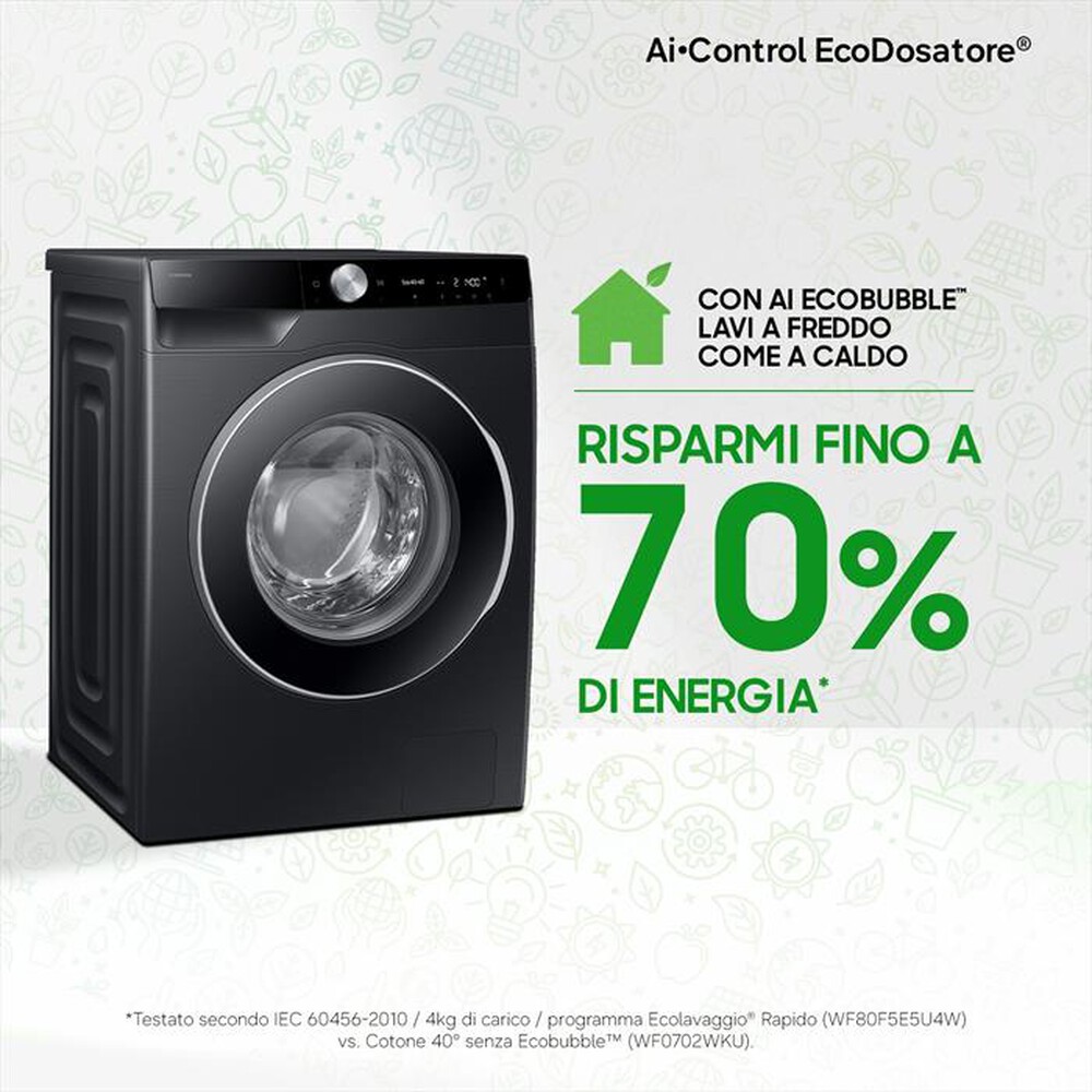 Immagine del prodotto SAMSUNG - Lavatrice WW10FG6U94LBU3 10Kg Classe A-Nero