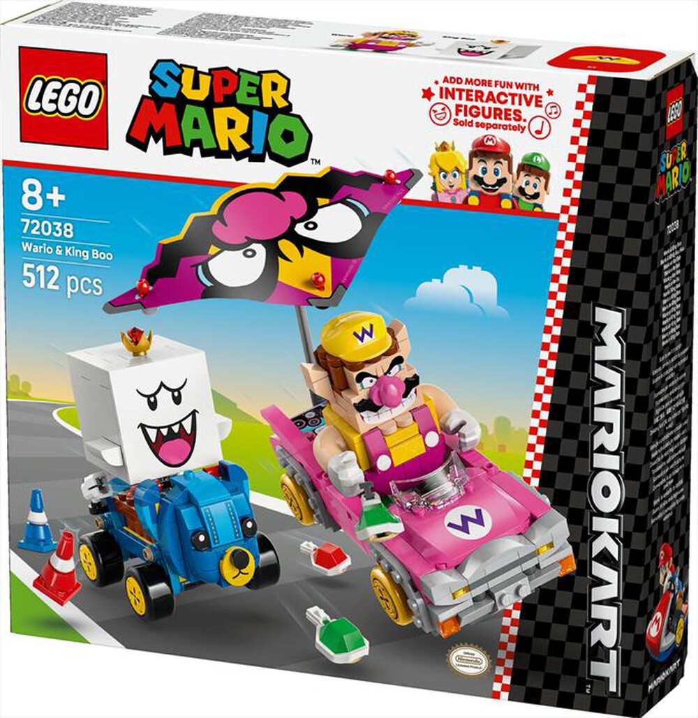 Immagine del prodotto LEGO - SUPER MARIO Mario Kart &ndash; Wario e Re Boo 72038