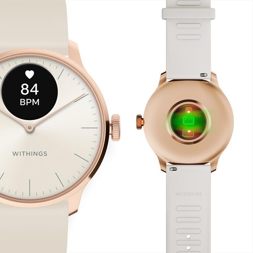 "WITHINGS - ScanWatch Light 37mm-Rose Gold Sand"