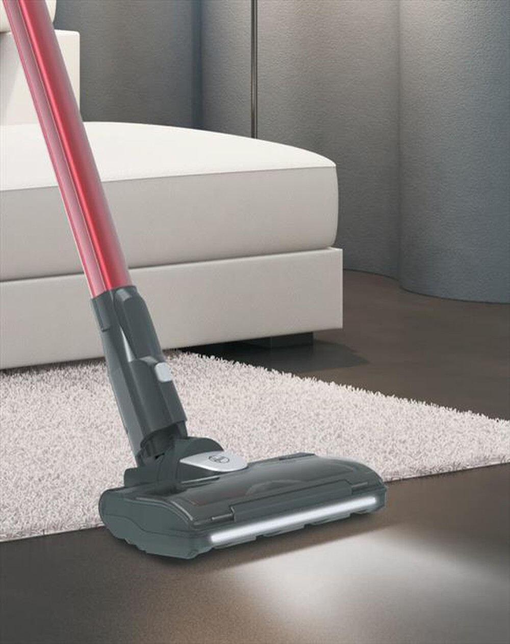 "HOOVER - Aspirapolvere ricaricabile HF322TH 011-Titanio"