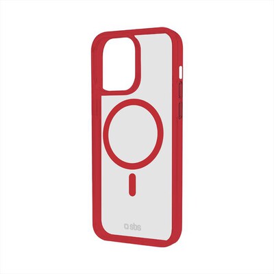 SBS - Cover Mag Frame TEMAGCOLIP1567PR iPhone 15 Pro Max-Rosso