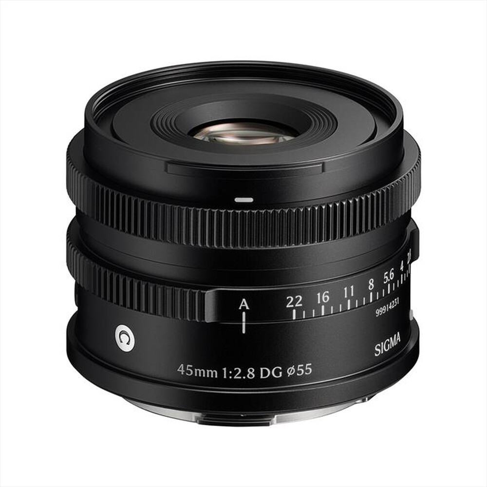 Immagine del prodotto SIGMA - Obiettivo Fisso 45/2.8 (C) DG BLACK L-MOUNT-Nero