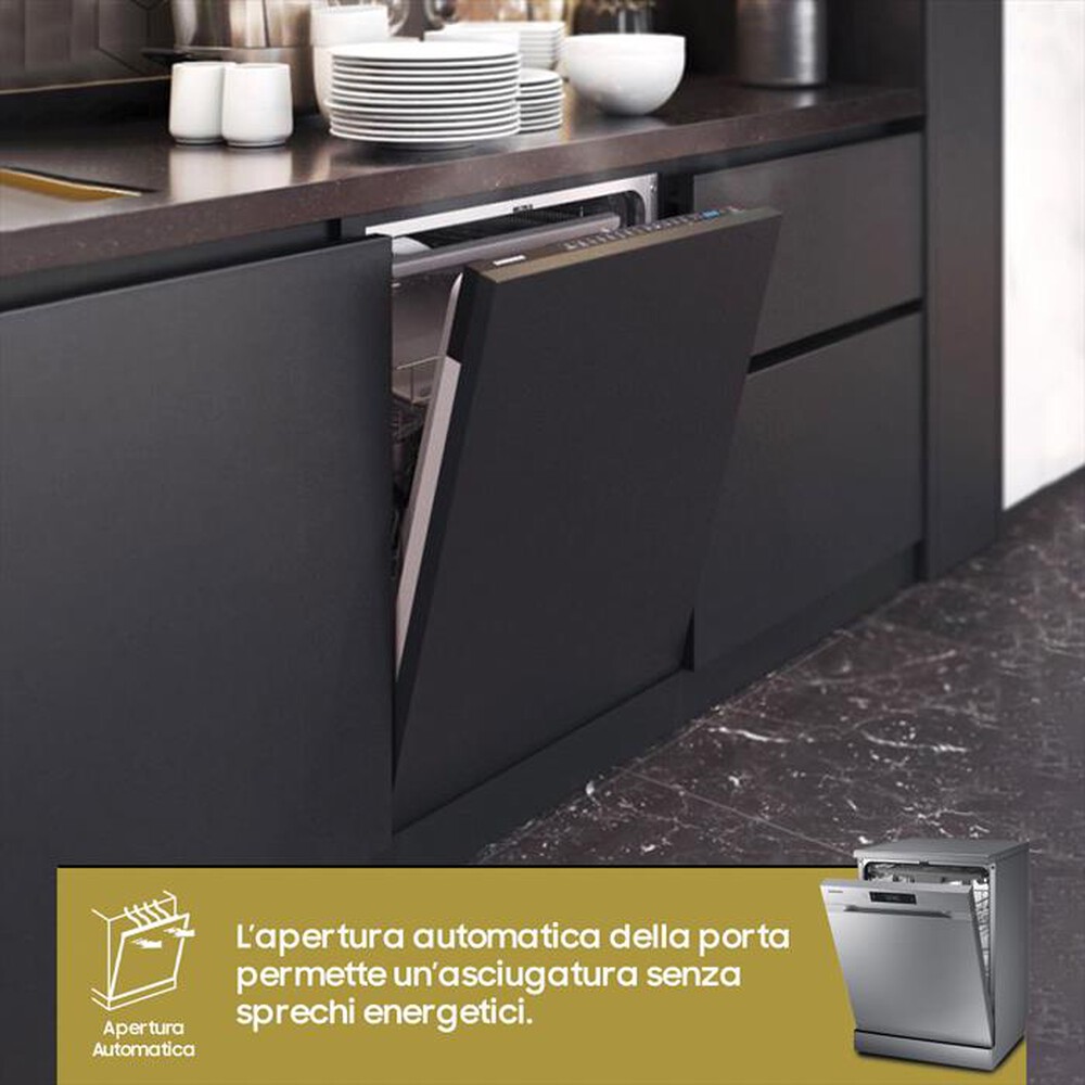"SAMSUNG - Lavastoviglie DW60CG550FSRET Classe D 14 coperti-INOX"