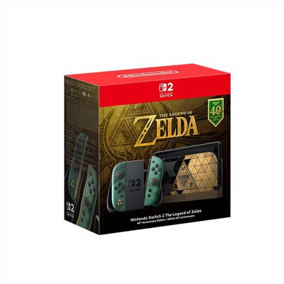 NINTENDO - Switch 2 Ed. speciale 40mo The Legend of Zelda-Nero