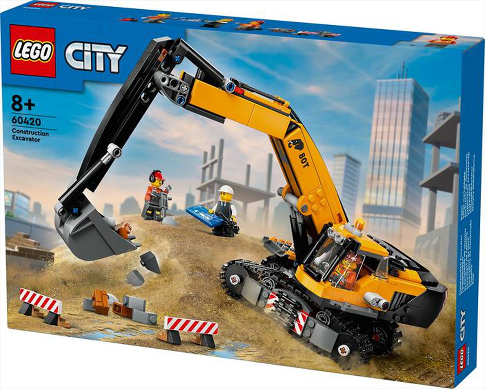 Immagine del prodotto LEGO - CITY BIG VEHICLES Escavatore cantiere giallo 60420