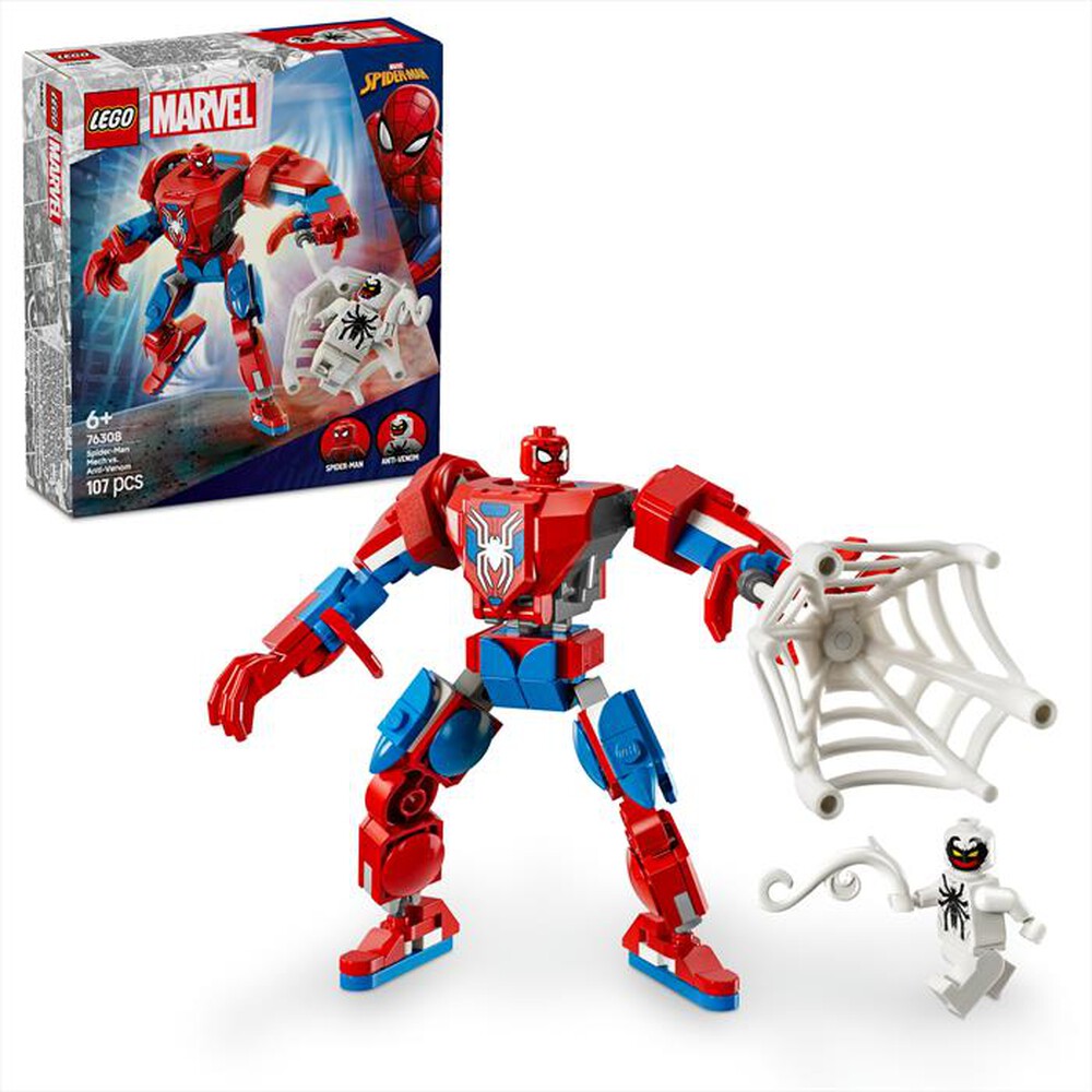 Immagine del prodotto LEGO - SUPER HEROES Mech SpiderMan contro AntiVenom 76308