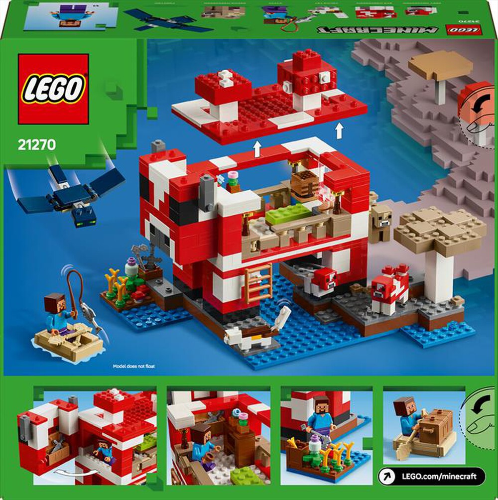 Immagine del prodotto LEGO - MINECRAFT La casa del Mooshroom 21270
