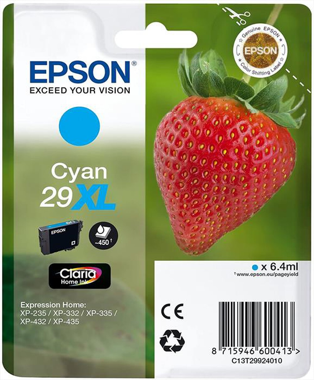 Immagine del prodotto EPSON - T29924012 29 Serie Fragola