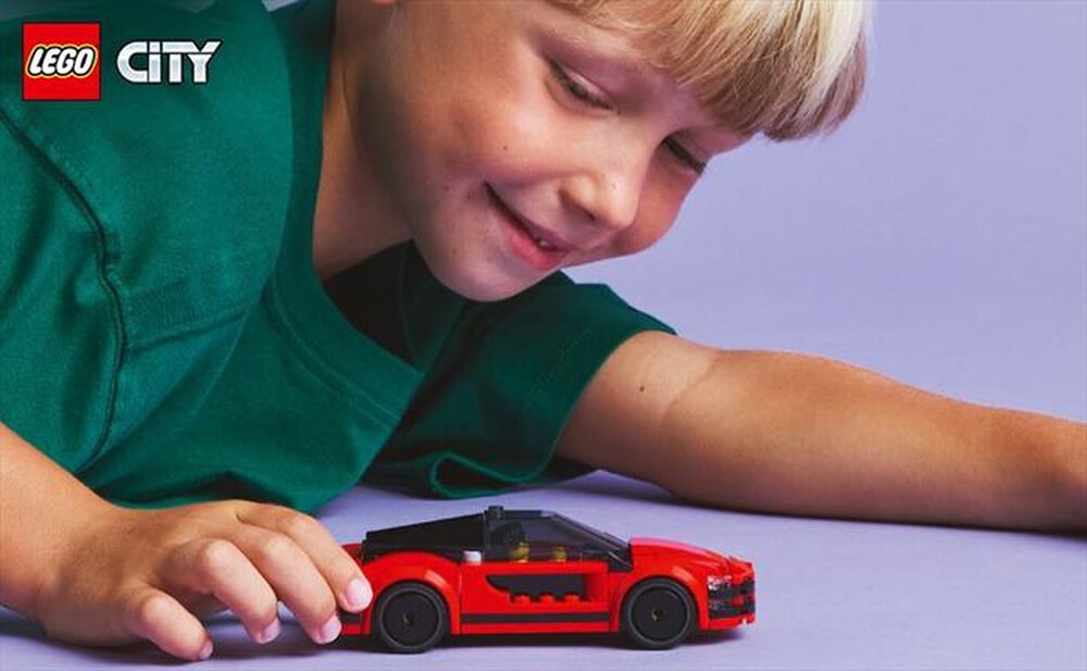 Immagine del prodotto LEGO - CITY GREAT VEHICLES Auto sportiva rossa 60448