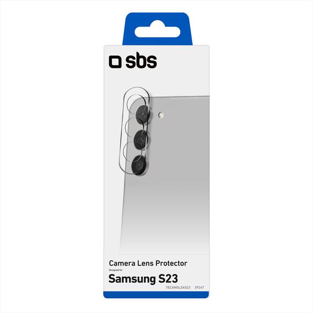 "SBS - Screen protector TECAMGLSAS23 per Samsung S23-Trasparente"