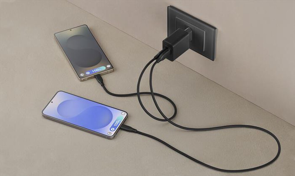 Immagine del prodotto CELLULARLINE - DUAL SUPER FAST CHARGER 45W-Nero