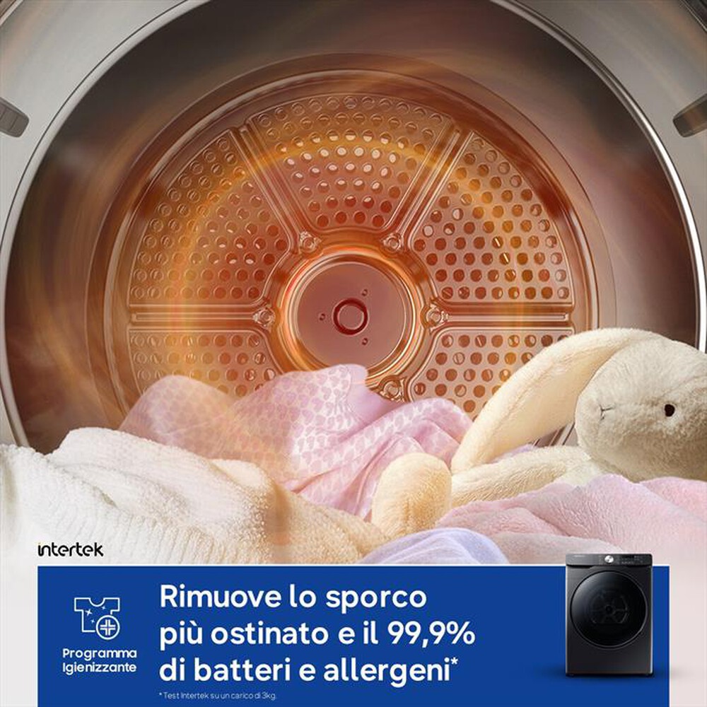 Immagine del prodotto SAMSUNG - Asciugatrice DV16T8520BV/ET 16Kg Classe C-Shiny Black
