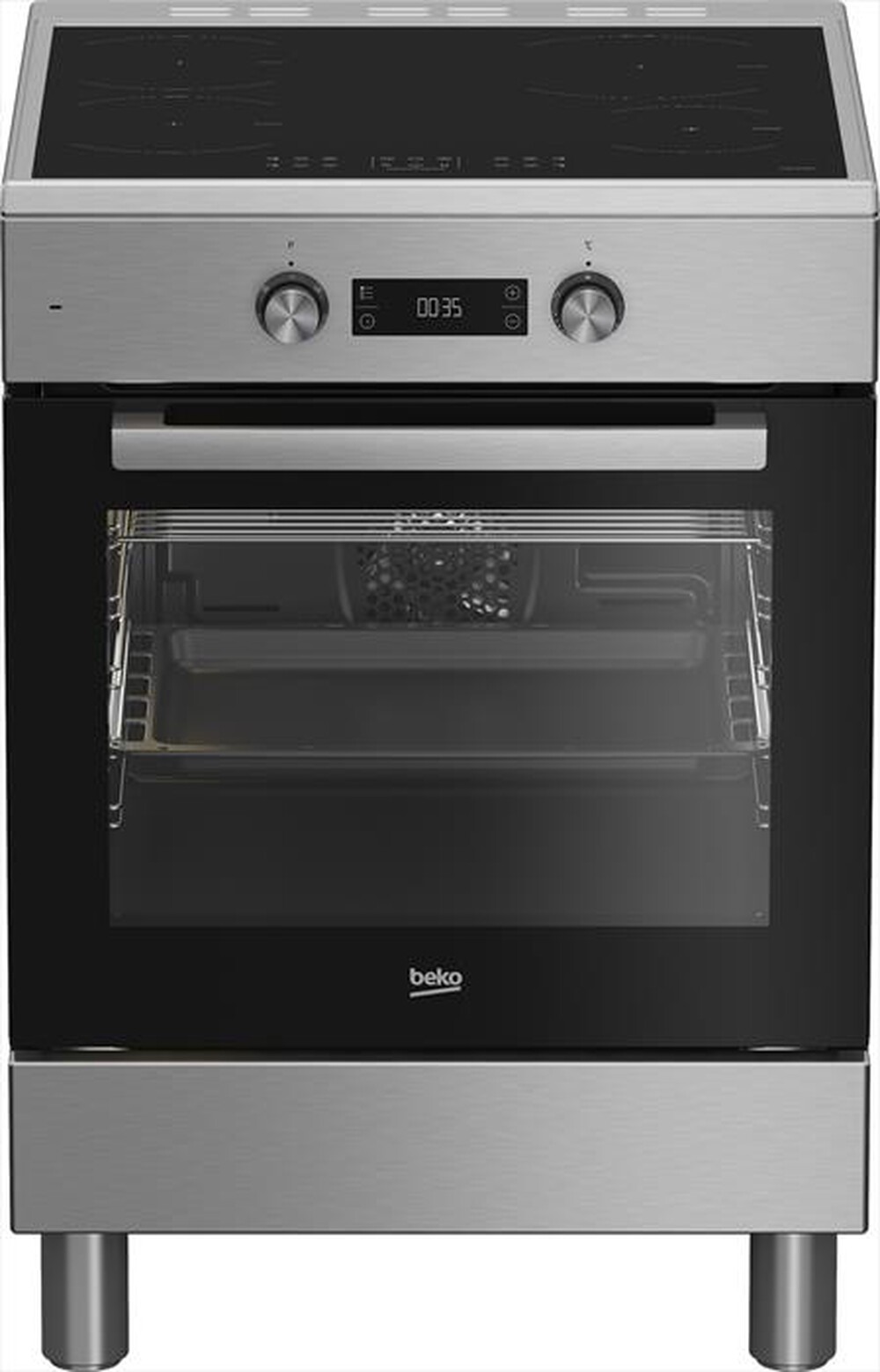BEKO - Cucina FSE69300X Classe A-Acciaio inossidabile