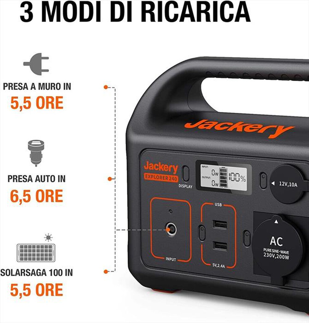 "JACKERY - EXPLORER 240EU"