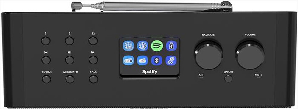 Immagine del prodotto KENWOOD - Radio sveglia CR-ST90S-Nero