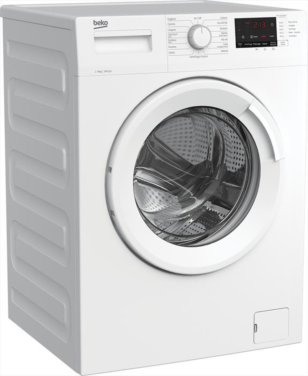 "BEKO - Lavatrice slim WS6T12EU32W /IT 6 Kg Classe E-Bianco"