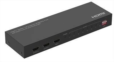 KARMA - Splitter HDMI Professionale 1 In/8 Out SPL 8PRO-Nero