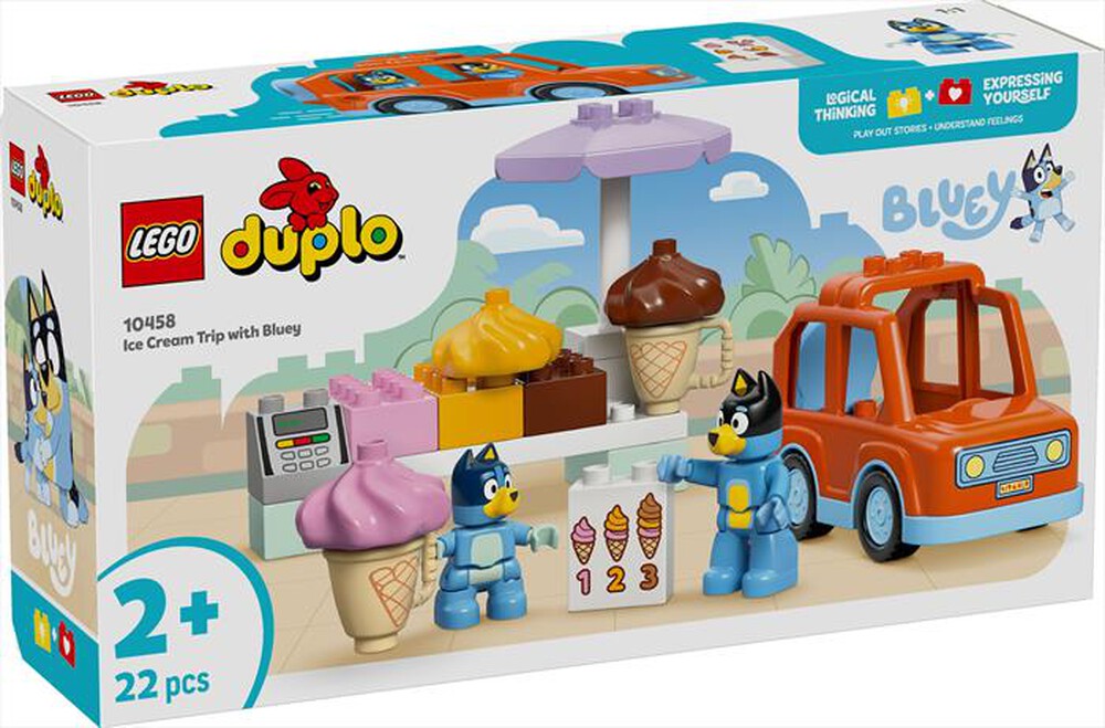 Immagine del prodotto LEGO - DUPLO BLUEY Visita alla gelateria di BLUEY 10458