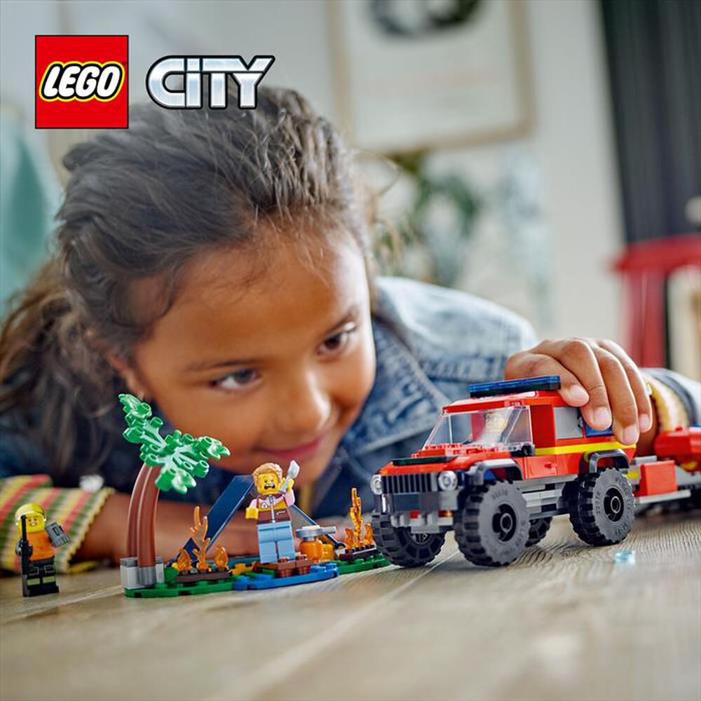 Immagine del prodotto LEGO - CITY Fire Fuoristrada antincendio e gommone 60412