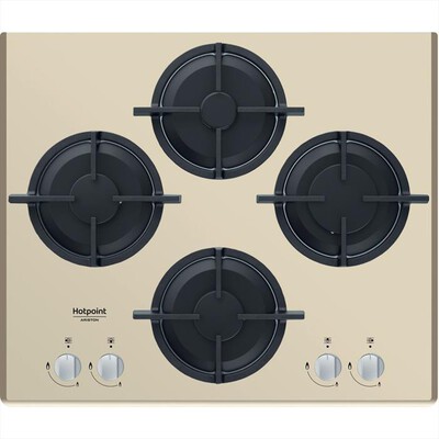 HOTPOINT ARISTON - Piano cottura a gas HAGD 61S/CH 4 fuochi 59,6cm