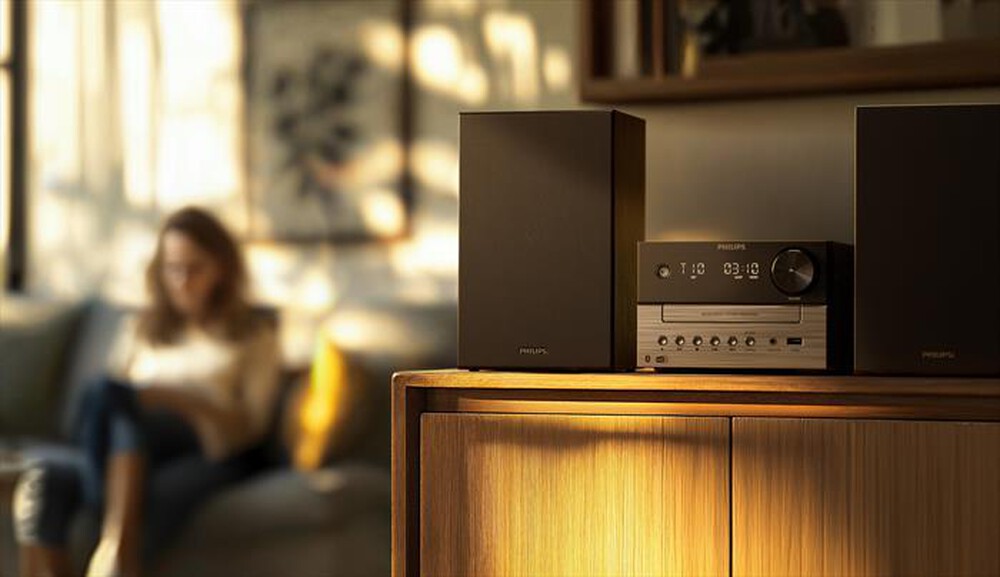 "PHILIPS - Sistema musicale micro TAM3505M2/12-Black"