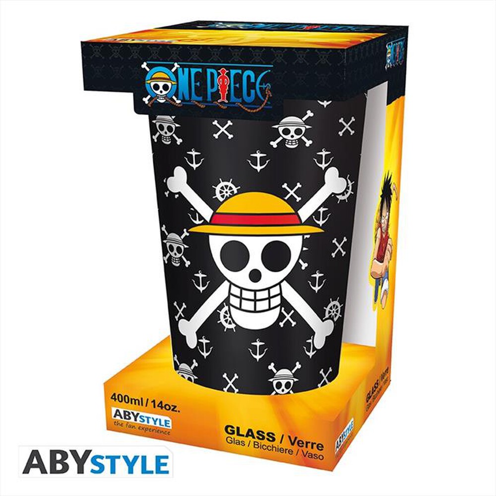 "BIG BEN - ONE PIECE - Bicchiere Large 400ml Luffy-multicolore"