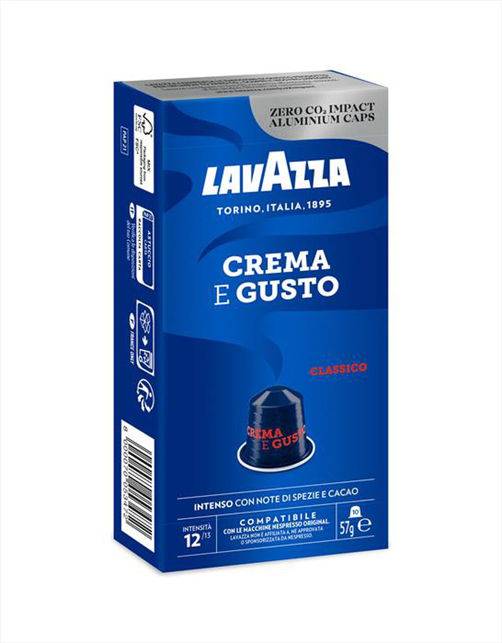 "LAVAZZA - Crema & Gusto Classico - 10 caps"