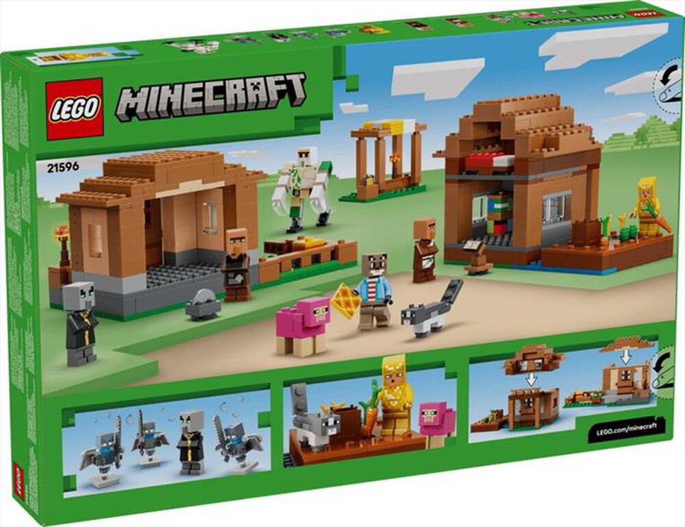 Immagine del prodotto LEGO - MINECRAFT Attacco villaggio dell&rsquo;Evocatore - 21596