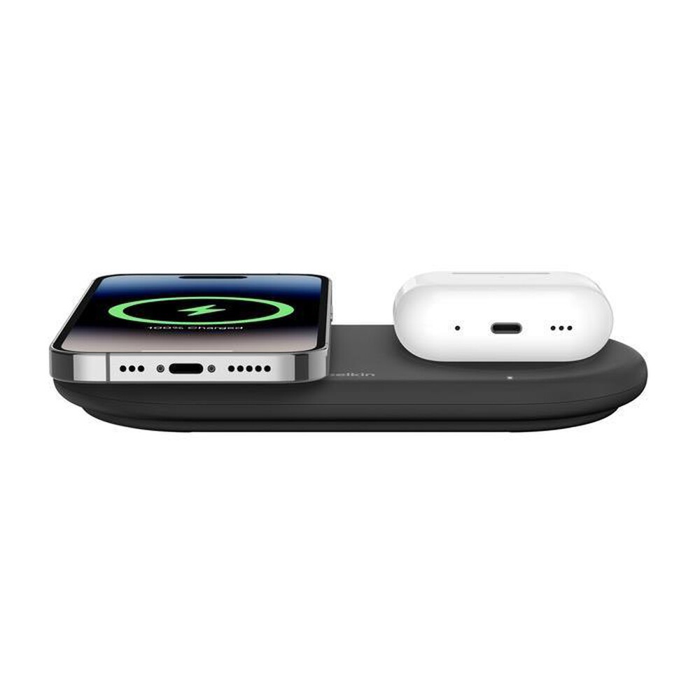 "BELKIN - TAPPETINO DI RICARICA WIRLESS MAGNETICO 2IN1 15W-Nero"