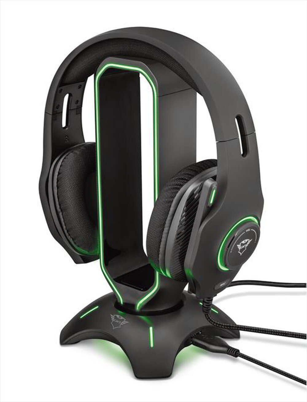 "TRUST - GXT265 CINTAR RGB HEADSET STAND-Black RGB"