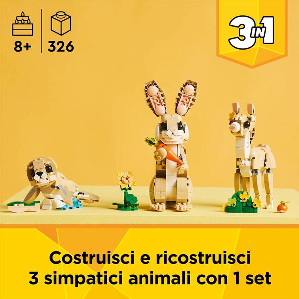 Immagine del prodotto LEGO - CREATOR Adorabile Coniglio 31162