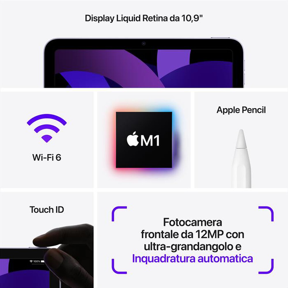 "APPLE - iPad Air 10.9'' WI-FI 256GB-Rosa"